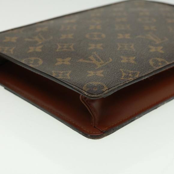 LOUIS VUITTON Monogram Pochette Homme Clutch Bag M51795 LV Auth jk2687 - Picture 16 of 16